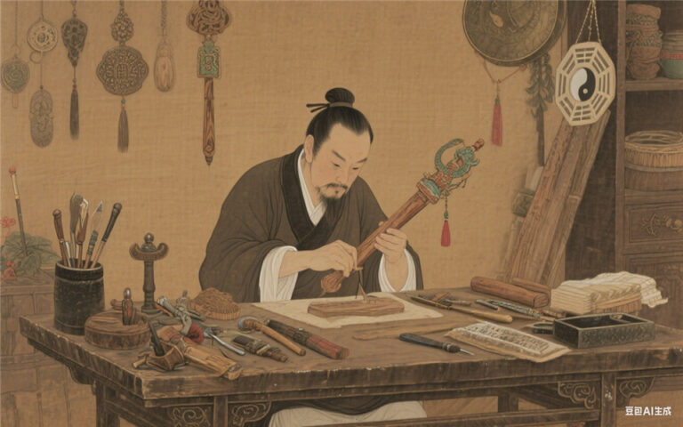 Qinghua Temple on Phoenix Mountain